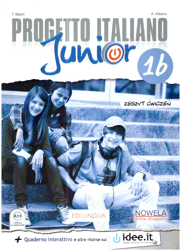 Książka - Progetto Italiano Junior 1B PW. 8 zeszyt ćwiczeń