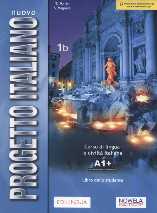 Książka - Nuovo Progetto Italiano. Podręcznik. Klasa 1. Poziom 1B. Liceum i technikum