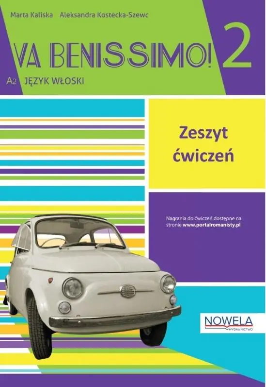Książka - Va Benissimo! 2 A2. Język włoski. Zeszyt ćwiczeń