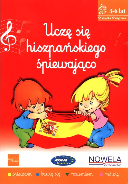 Książka - Uczę się hiszpańskiego śpiewająco