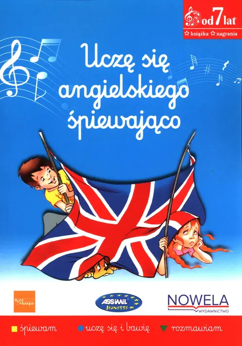 Książka - Uczę się angielskiego śpiewająco 2 książka z piosenkami 7+ lat + audio online