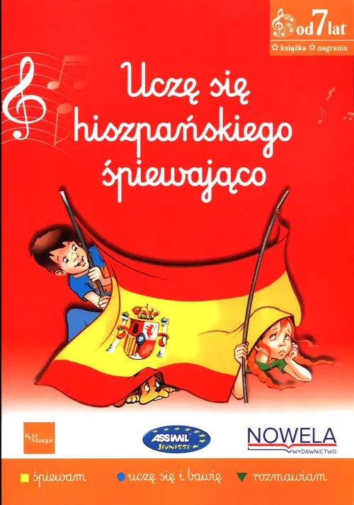 Książka - Uczę się hiszpańskiego śpiewająco 2 książka z piosenkami 7+ lat + audio online