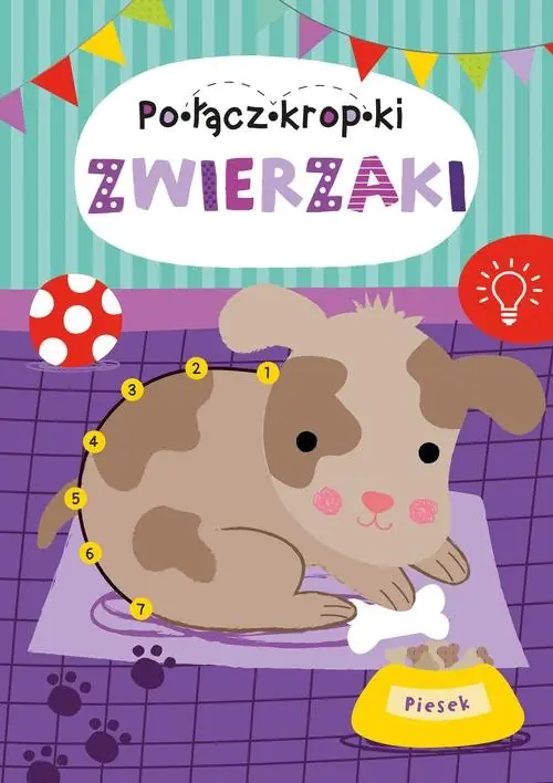 Książka - Połącz kropki. Zwierzaki