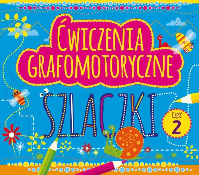 Książka - Szlaczki. Ćwiczenia grafomotoryczne. Tom 2