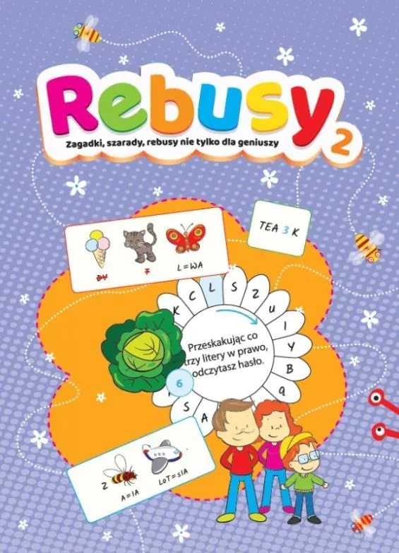 Książka - Rebusy zagadki szarady rebusy nie tylko dla geniuszy część 2