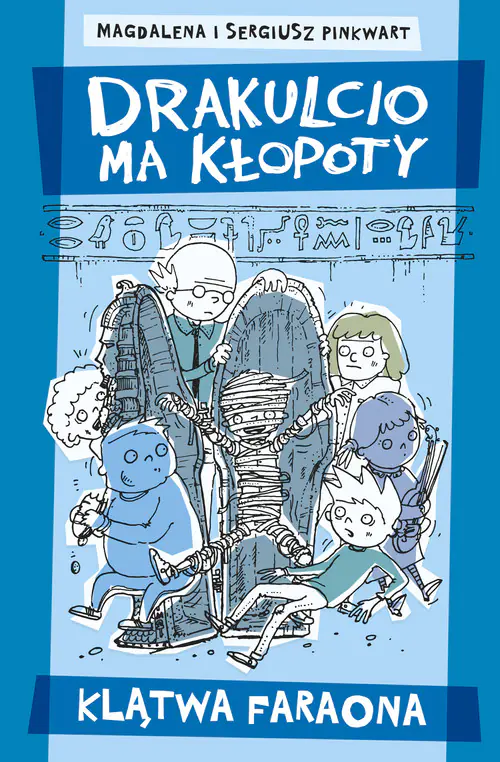 Książka - Drakulcio ma kłopoty. Klątwa faraona