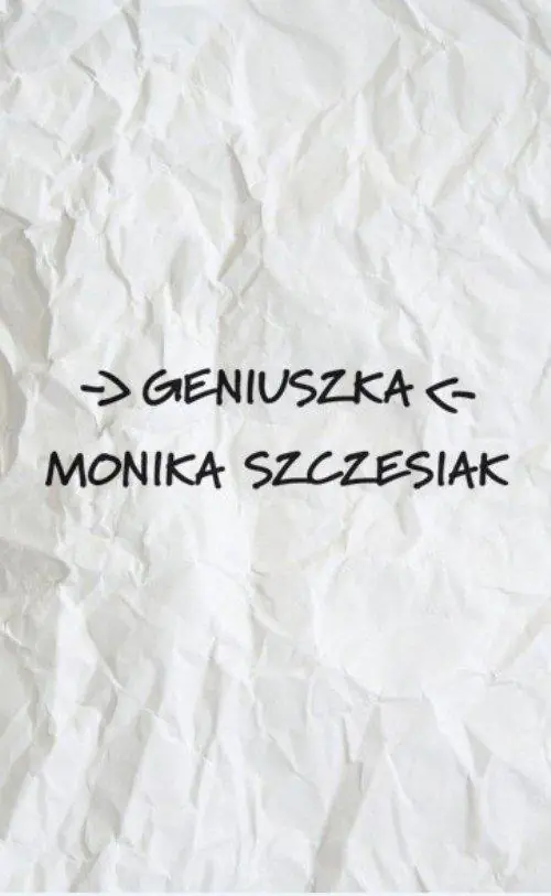 Książka - Geniuszka