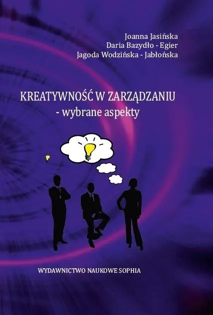 Książka - Kreatywność w zarządzaniu- wybrane aspekty