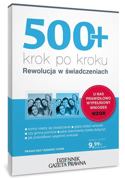 Książka - 500+ krok po kroku Rewolucja w świadczeniach