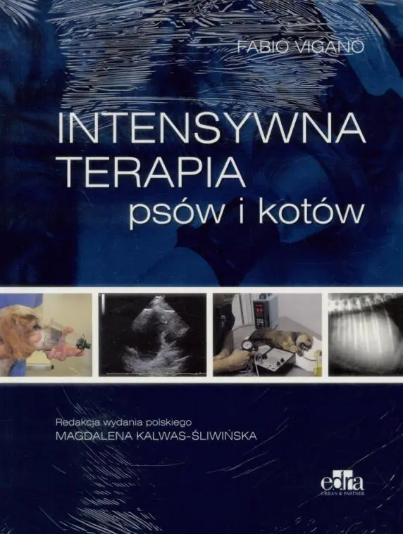 Książka - Intensywna terapia psów i kotów