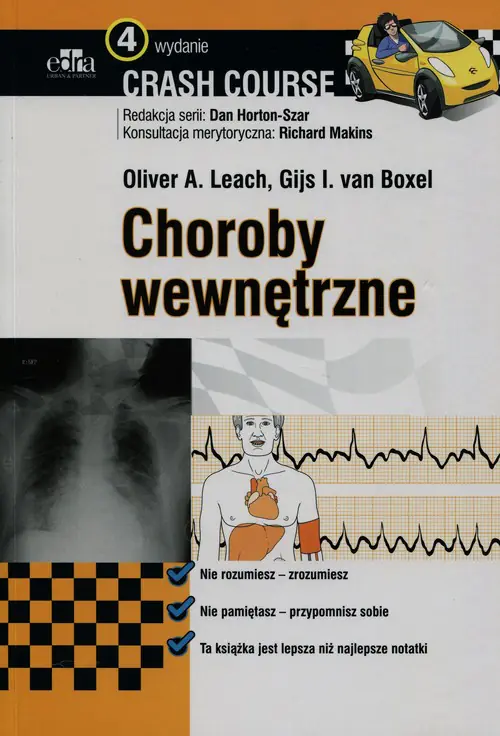 Książka - Crash Course. Choroby wewnętrzne
