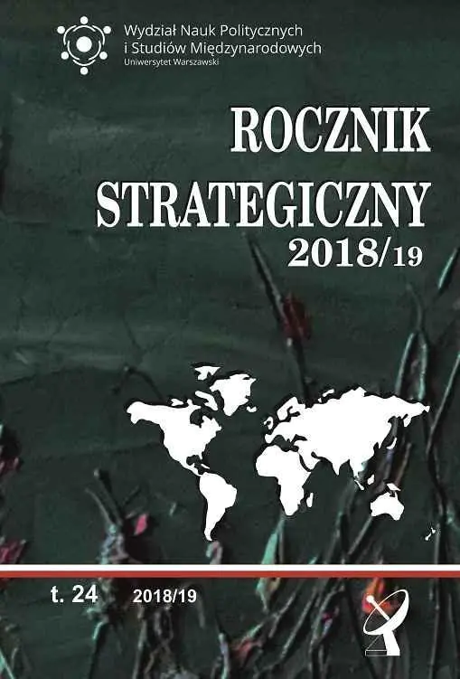 Książka - Rocznik strategiczny 2018/19. Przegląd sytuacji politycznej, gospodarczej i wojskowej w środowisku międzynarodowym Polski 2018/19