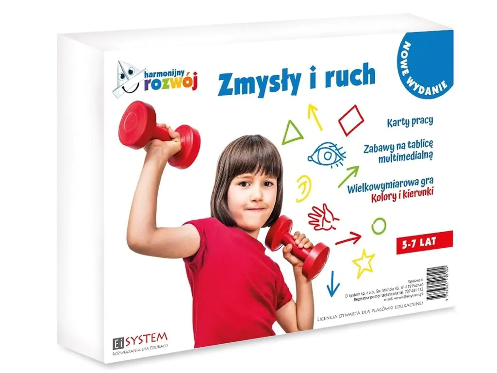 Książka - Harmonijny rozwój. Zmysły i ruch