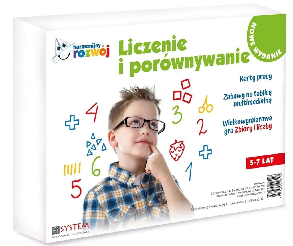 Książka - Harmonijny rozwój. Liczenie i porównywanie
