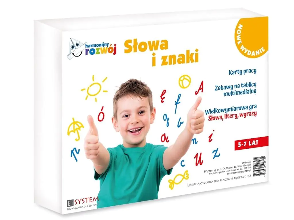 Książka - Harmonijny rozwój. Słowa i znaki