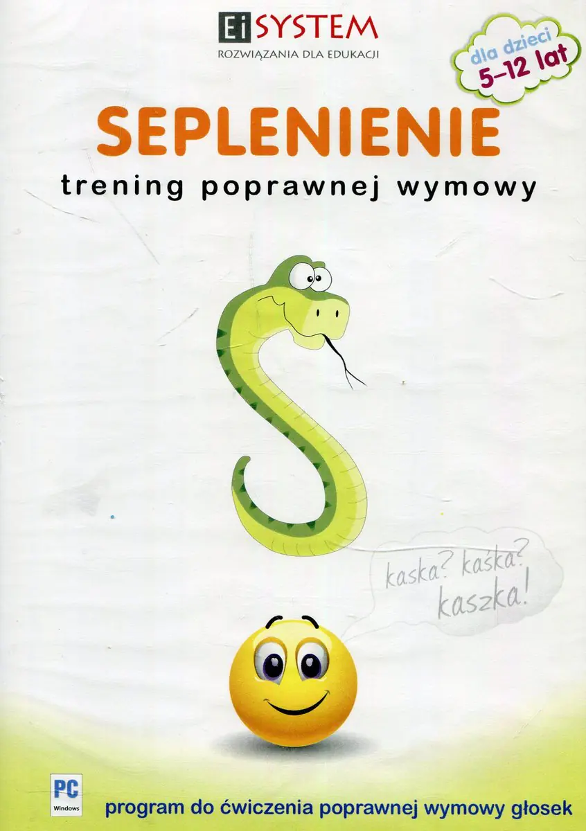 Książka - Seplenienie trening poprawnej wymowy