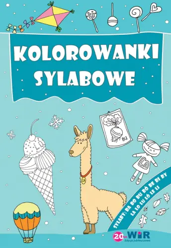 Książka - Kolorowanki sylabowe. Sylaby ze spółgłoskami B, L