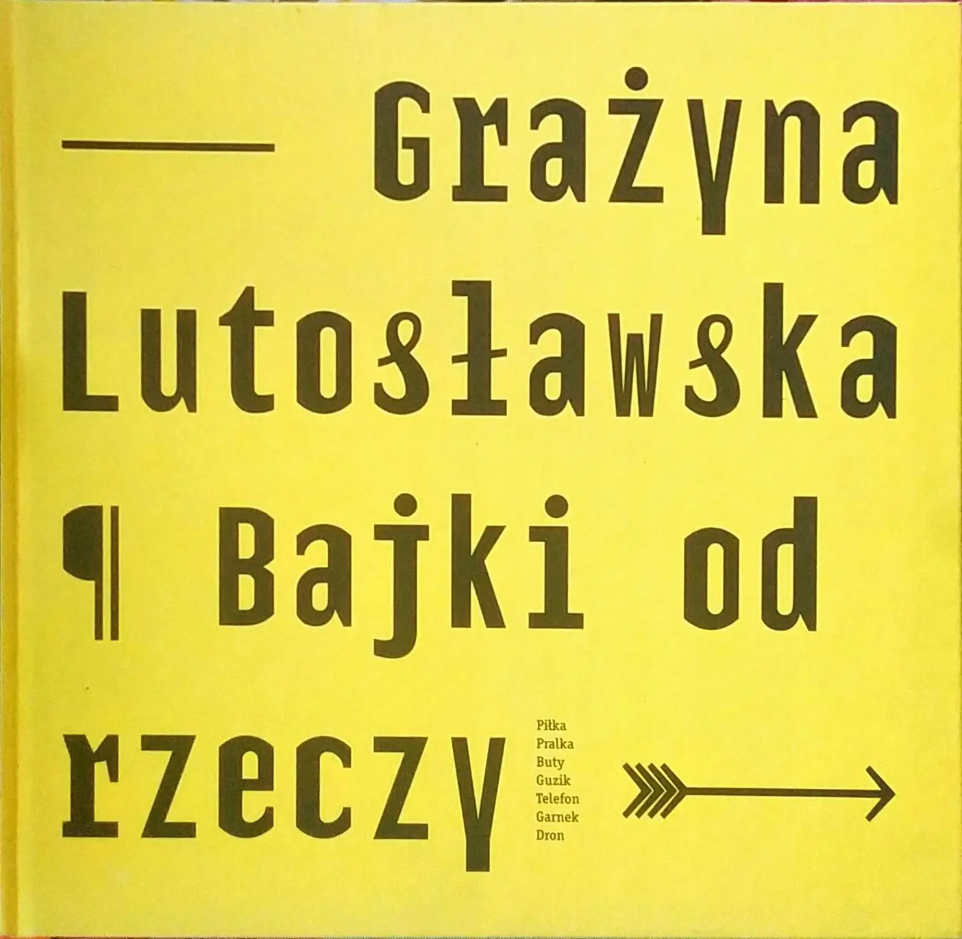 Książka - Bajki od rzeczy