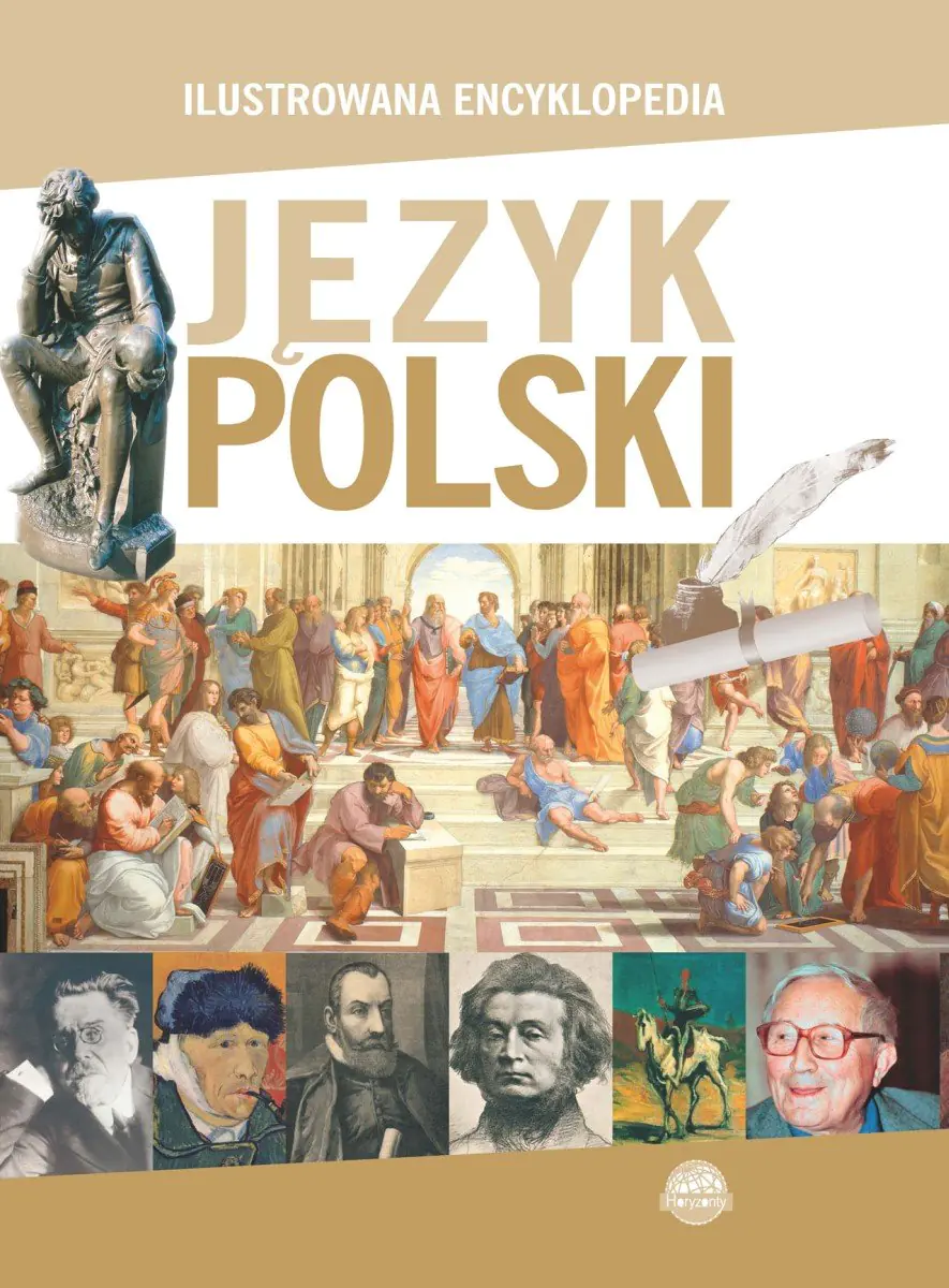Książka - Ilustrowana encyklopedia: Język polski