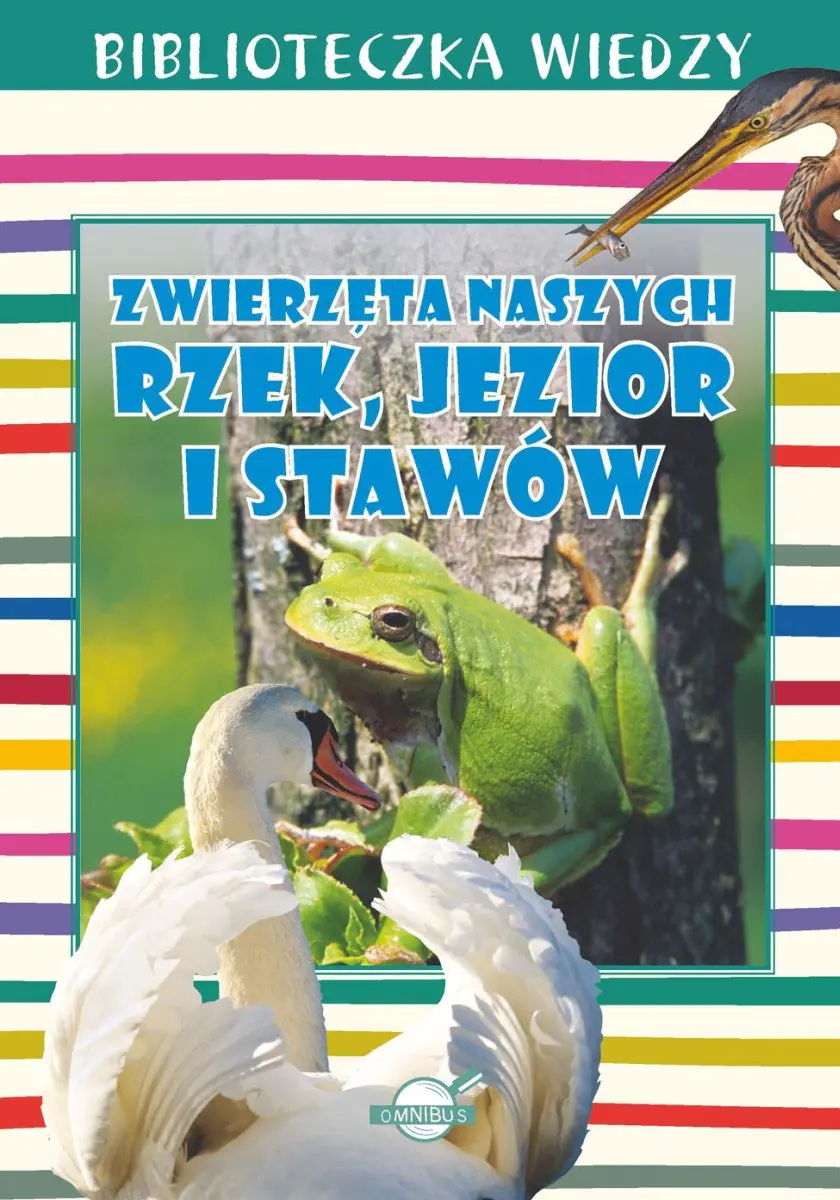 Książka - Biblioteczka Wiedzy. Zwierzęta naszych rzek, jezior i stawów