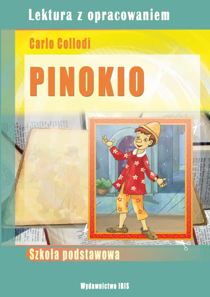 Książka - Pinokio. Lektura z opracowaniem. Szkoła podstawowa