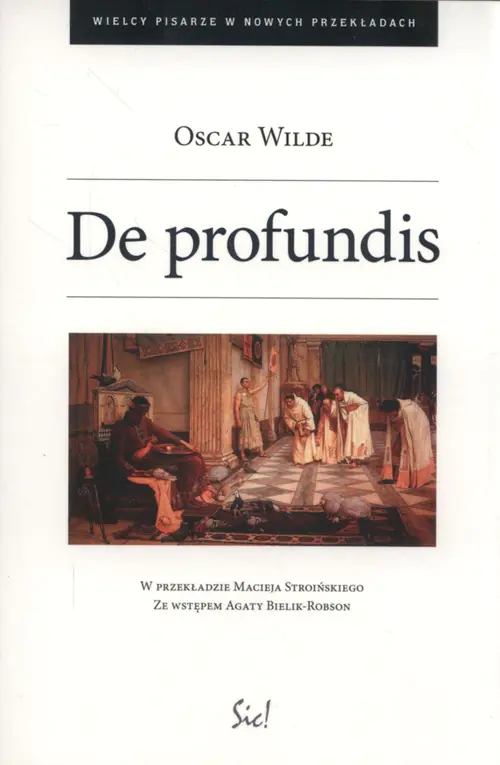 Książka - De profundis