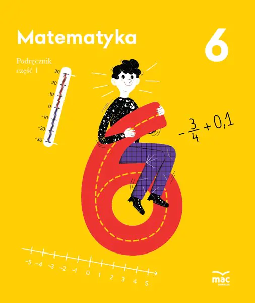 Książka - Matematyka. Podręcznik. Klasa 6. Część 1
