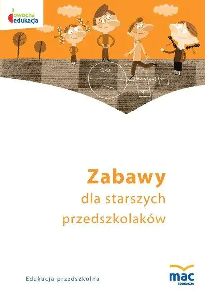 Książka - Zabawy dla starszych przedszkolaków. Książka + CD