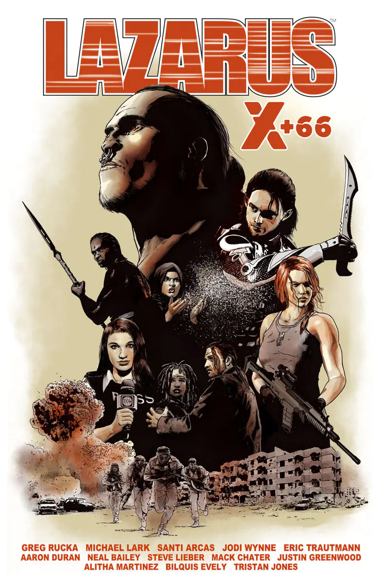 Książka - Lazarus X+66