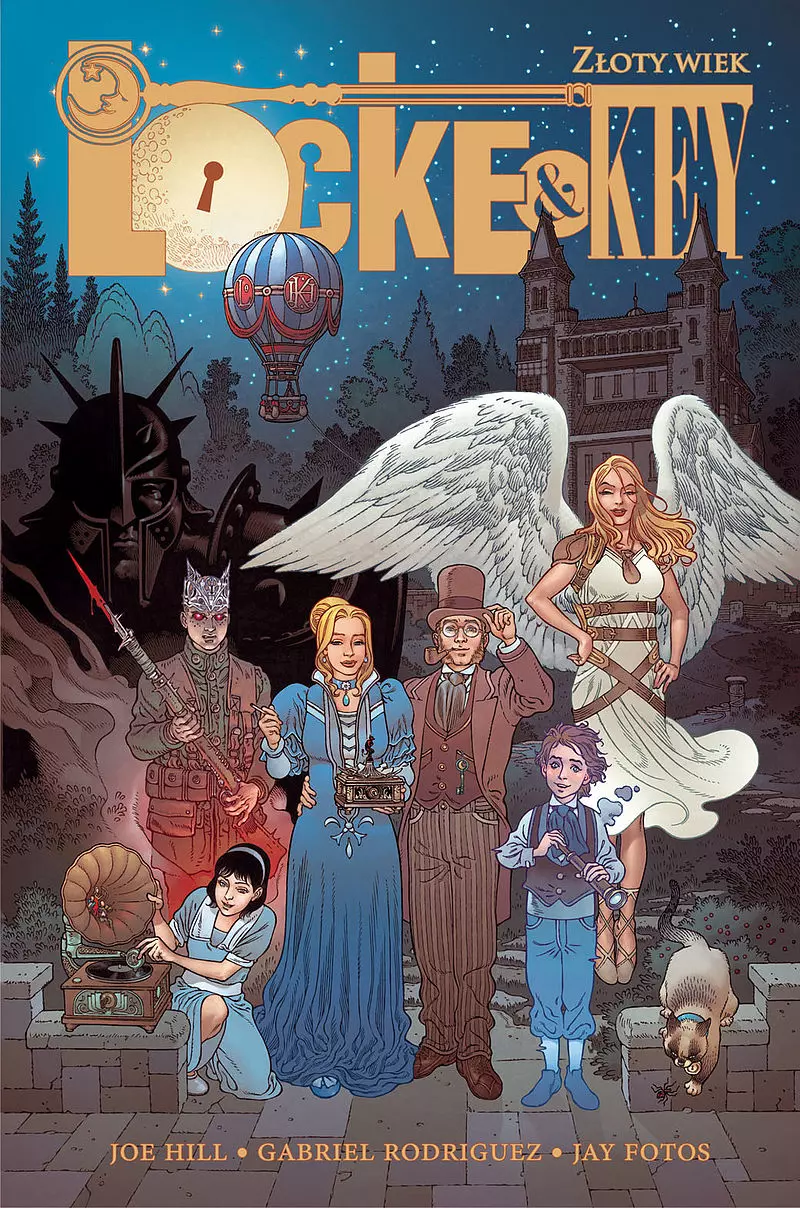 Książka - Locke & Key Złoty wiek