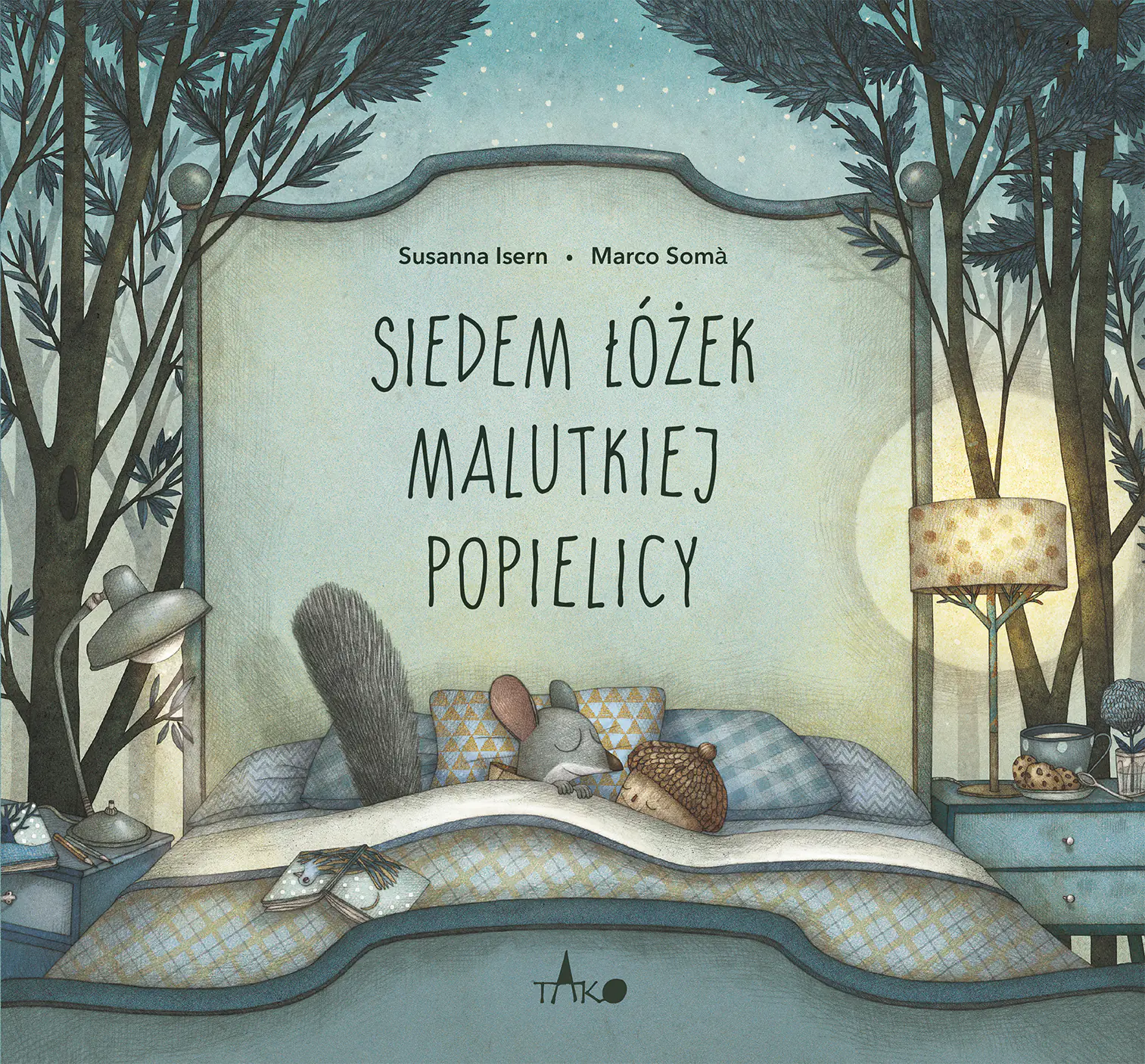 Książka - Siedem łóżek malutkiej popielicy