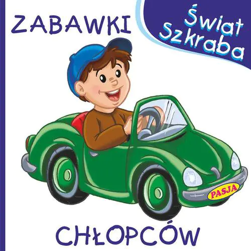 Książka - Świat szkraba zabawki chłopców