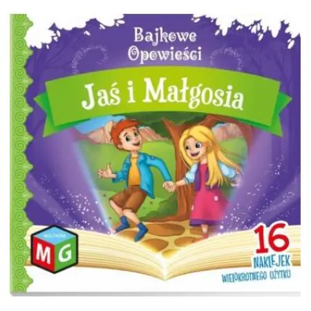 Książka - Bajkowe opowieści Jaś i Małgosia