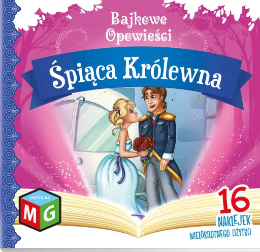 Książka - Bajkowe opowieści Śpiąca królewna