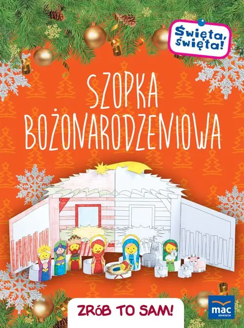 Książka - Zrób to sam. Szopka bożonarodzeniowa