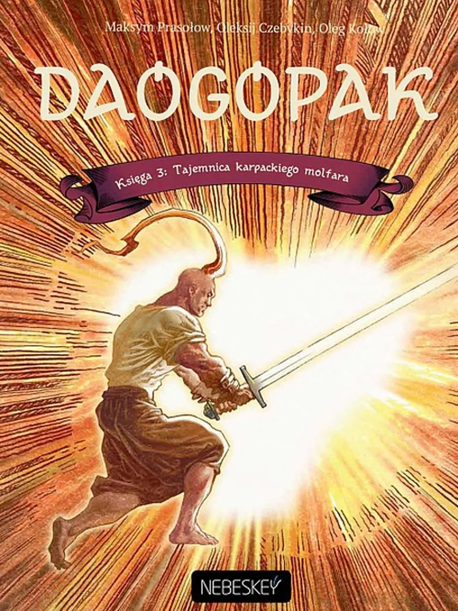 Książka - Tajemnica karpackiego molfara. Daogopak. Księga 3