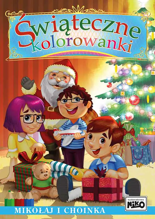 Książka - Świąteczne Kolorowanki