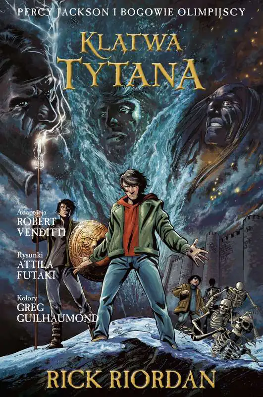 Książka - Klątwa tytana. Percy Jackson i bogowie olimpijscy. Tom 3