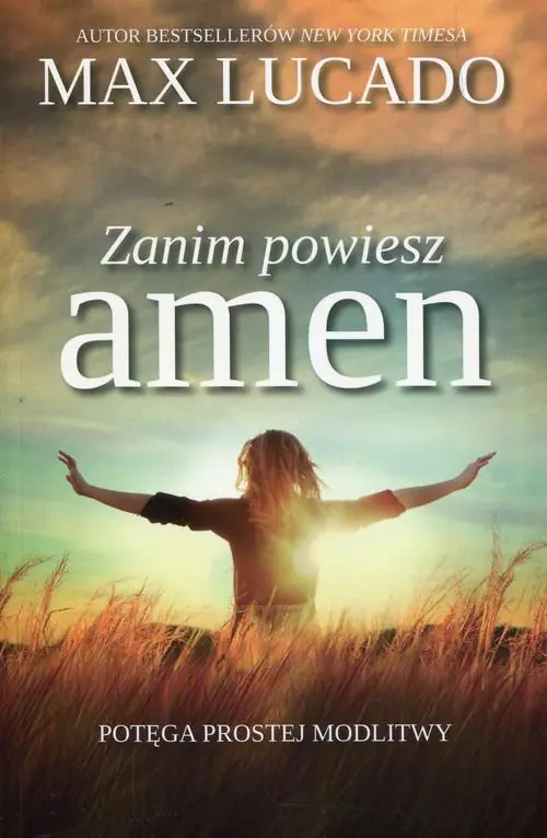 Książka - Zanim powiesz amen. Potęga prostej modlitwy