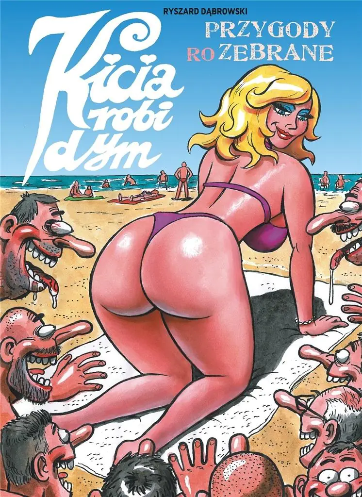 Książka - Kicia robi dym. Przygody rozebrane