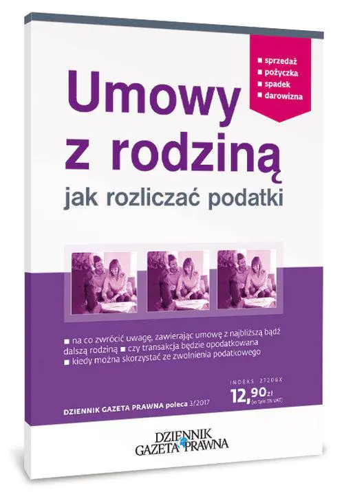 Książka - Umowy z rodziną Jak rozliczać podatki