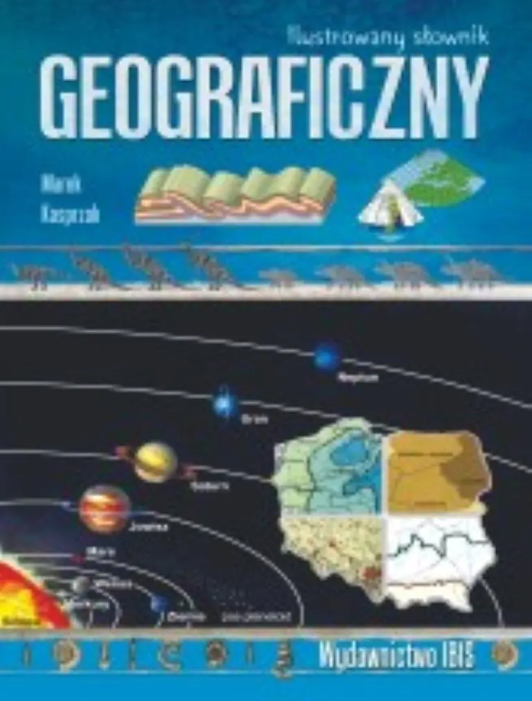 Książka - Ilustrowany słownik geograficzny