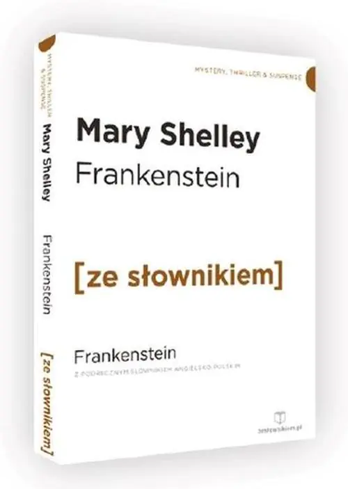 Książka - Frankenstein z podręcznym słownikiem angielsko-polskim
