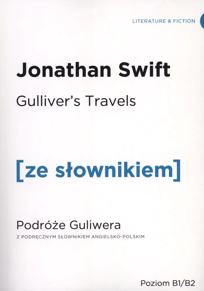 Książka - Gulliver's Travels. Przygody Gullivera z podręcznym słownikiem angielsko-polskim