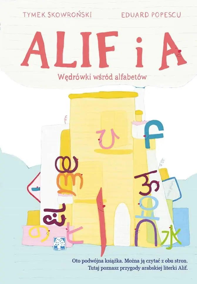 Książka - ALIF i A. Wędrówki wśród alfabetów