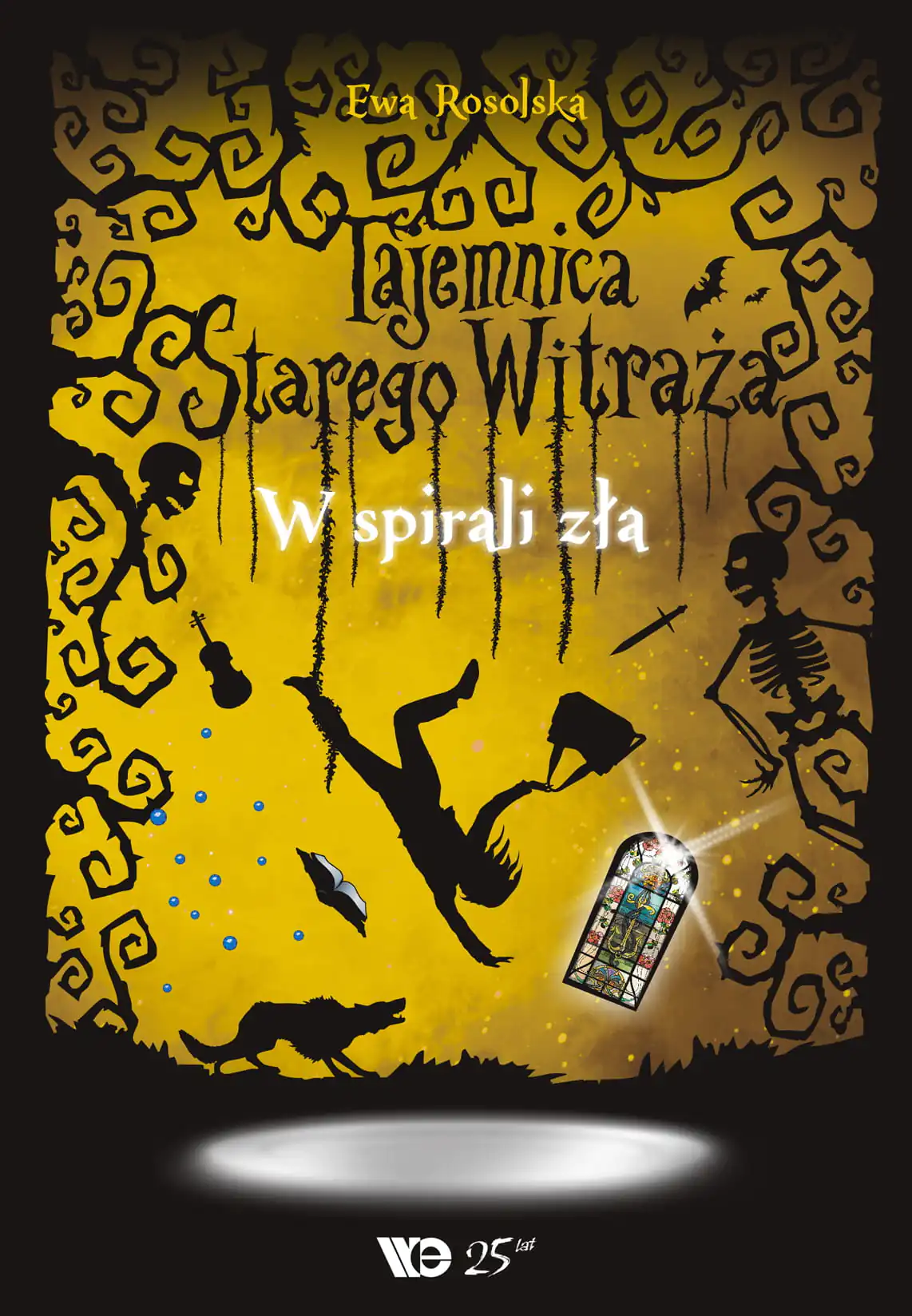 Książka - W spirali zła. Tajemnica Starego Witraża. Tom 5