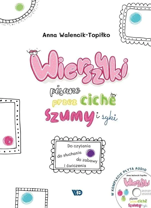 Książka - Wierszyki pisane przez ciche szumy i syki + CD