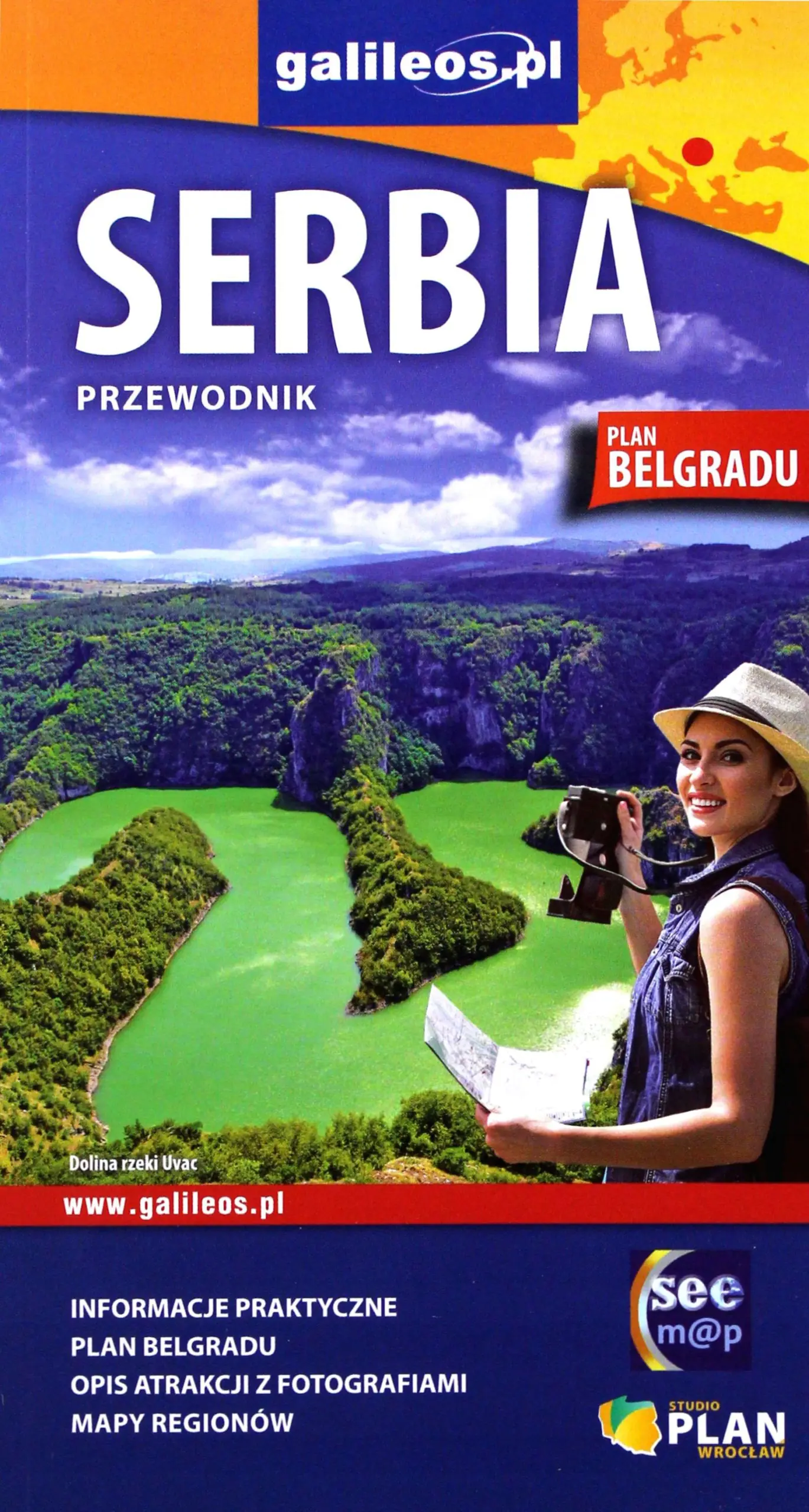 Książka - Serbia. Przewodnik turystyczny