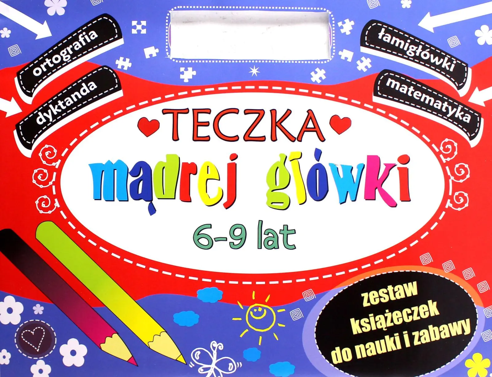 Książka - Teczka mądrej główki 6-9 lat