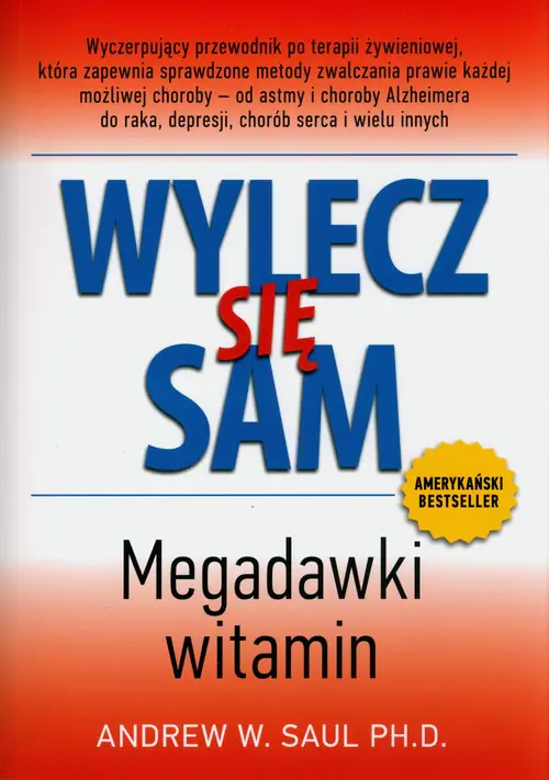 Książka - Wylecz się sam. Megadawki witamin